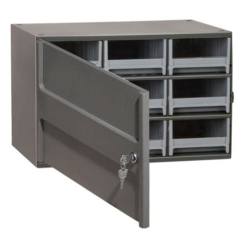 steel small-parts drawer cabinets stud mount|bench height drawer cabinets.